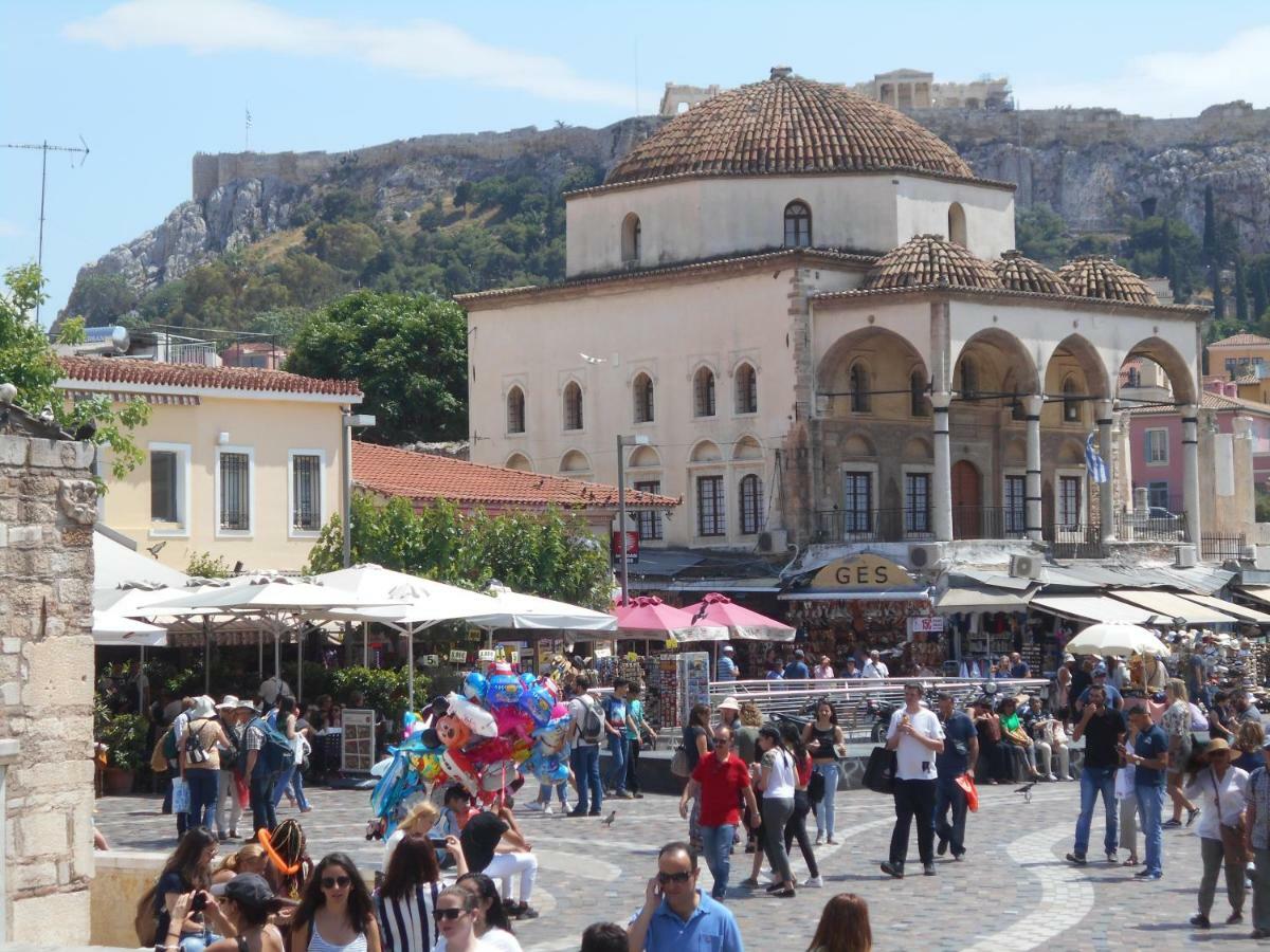 Monastiraki Flea Market & Metro Station Appartment Atenas Exterior foto