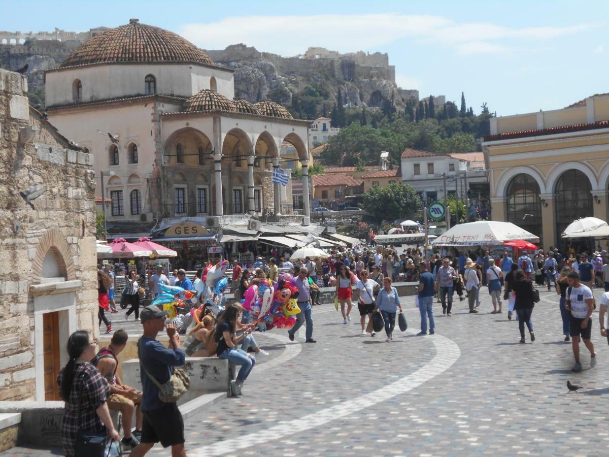 Monastiraki Flea Market & Metro Station Appartment Atenas Exterior foto